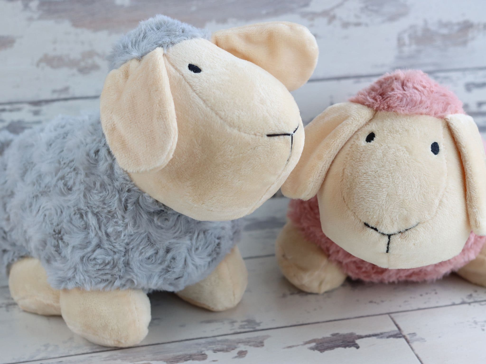 Sheep Doorstop Soft Grey