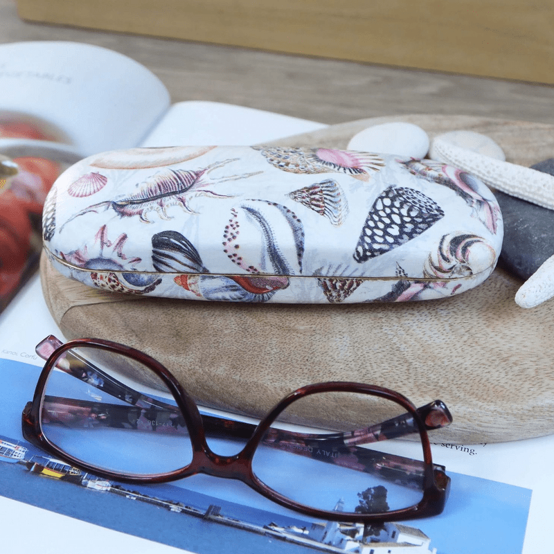 Shells Design Hard Glasses Case