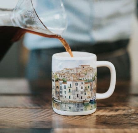 Sicilian Harbour Ceramic 11oz Mug