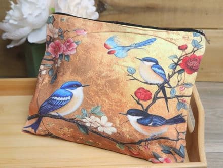 Spa Gift with Chinoiserie Cosmetic Bag