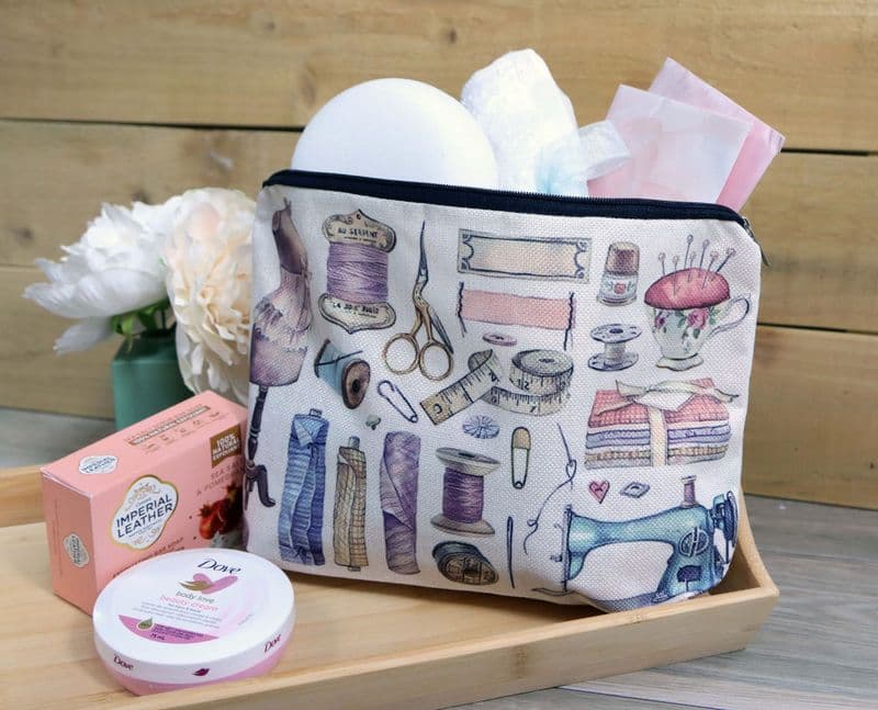 Spa Gift with Vintage Sewing Room Design