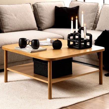 Square Coffee table Oak