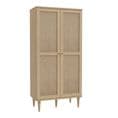 Storage Cabinet in rattan  style