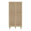 Storage Cabinet in rattan  style