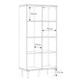 Storage Cabinet in rattan  style
