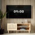 TV Unit with 1 door in Rattan finsih