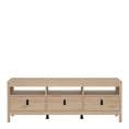 TV Unit with 3 Drawers in Oak