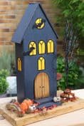 Witches End House Halloween Ornament