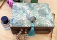 Wooden Jewellery Box with William Morris Design