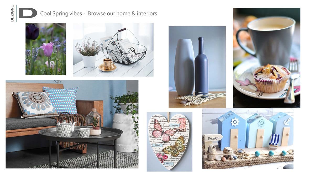 Spring Interiors ornaments accessories