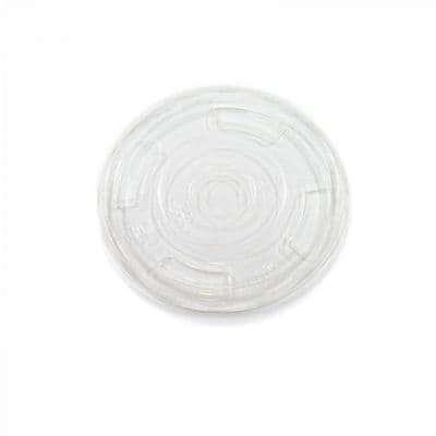 12-20oz Compostable Flat Lid For Cold Cup (1000)