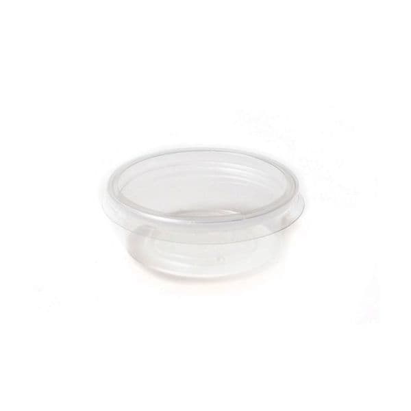 2oz PET Portion Pot2 & Lids (1000)