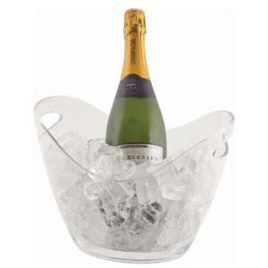 3 Ltr Clear Acrylic champagne Bucket