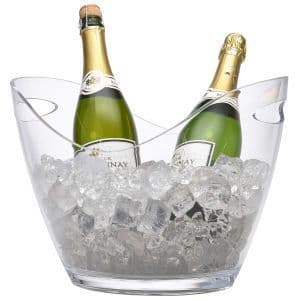 7 Ltr Clear Acrylic Champagne Bucket
