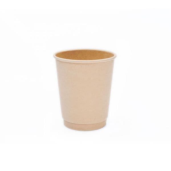 8oz Kraft Double Walled Bamboo Cup (500)