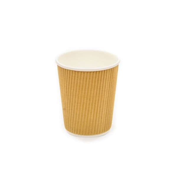 8oz Kraft Ripple Cup (500)