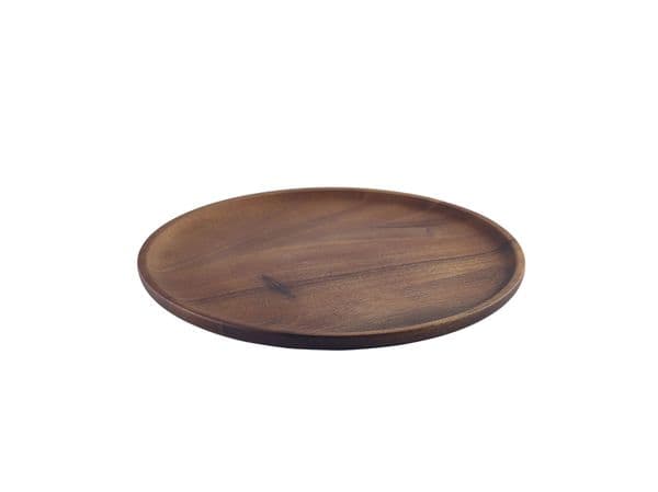 Acacia Wood Serving Plate 26cm