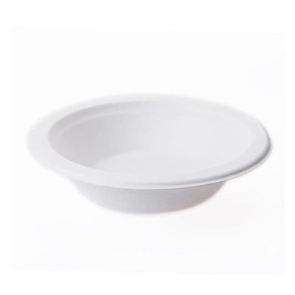 Bagasse White Compostable 12oz Bowl (500)