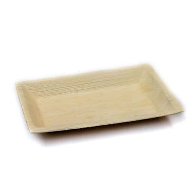Biodegradable Palm Leaf Plate 24x16cm (100)
