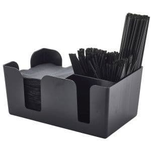 Black Bar Caddy 24 x 15 x 11cm