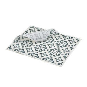 Black Mosaic Greaseproof Paper  20x25cm (1000)