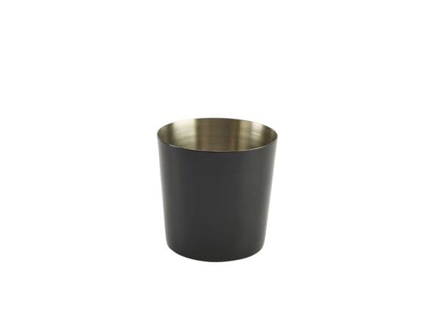 Black Stainless Steel Serving Cup 8.5 x 8.5cm Box Of 12
