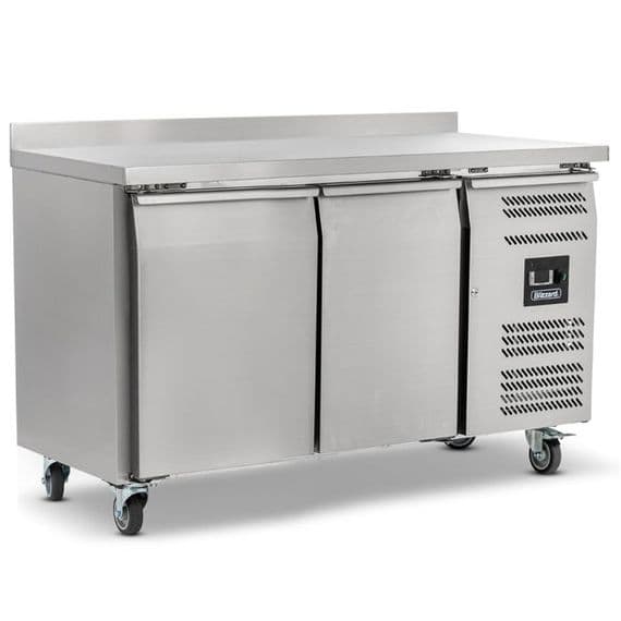Blizzard 2 door GN fridge counter with upstand