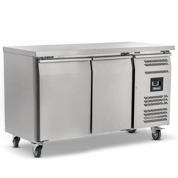 Blizzard Slimline 2 Door Freezer Counter