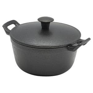Cast Iron Casserole Dish 13.5 x 6.6cm Box Of 6