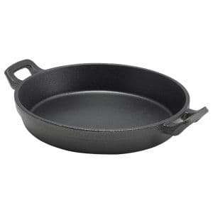 Cast Iron Round Eared Dish 18 x 3.4cm Box Of 6