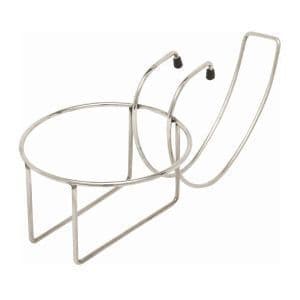 Chrome Plated Table Edge Bucket Holder