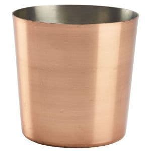 Copper Plated Serving Cup 8.5 x 8.5cm Box Of 12