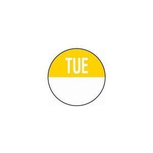 Food Storage Label Removable Day Dot Tuesday