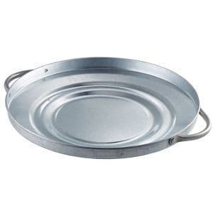 Galvanised Steel Bin Lid 27.5cm Dia