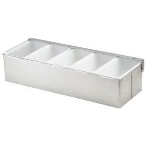 Garnish Dispenser - 5 Inserts 38cm