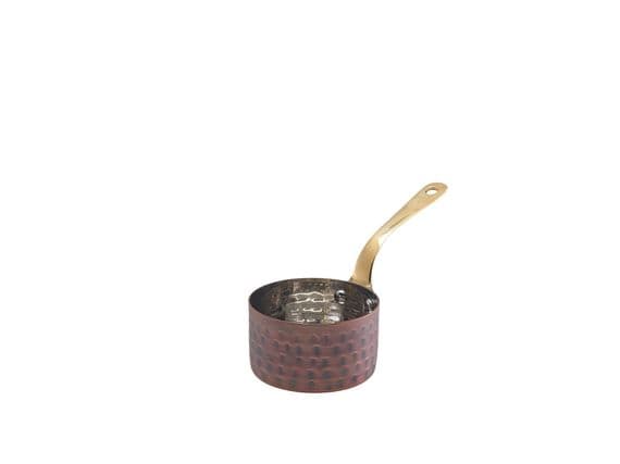 GenWare Antique Copper Mini Sauce Pan 7.8 x 4.5cm Box Of 6