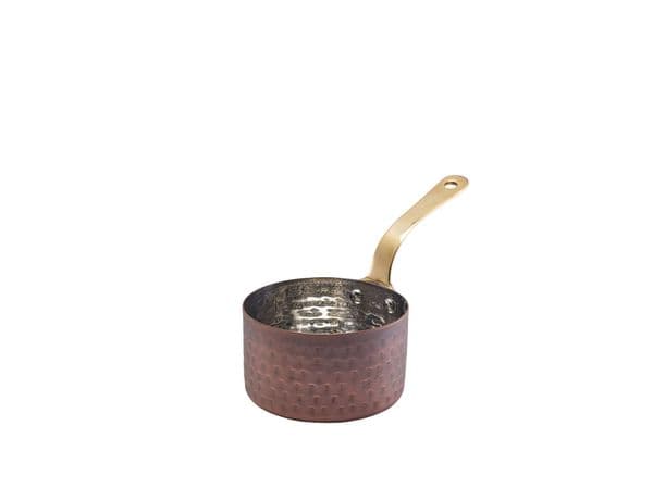 GenWare Antique Copper Mini Sauce Pan 9 x 5.25cm Box Of 6
