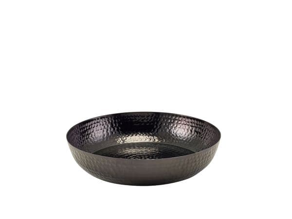 GenWare Black Hammered Aluminium Platter 31cm
