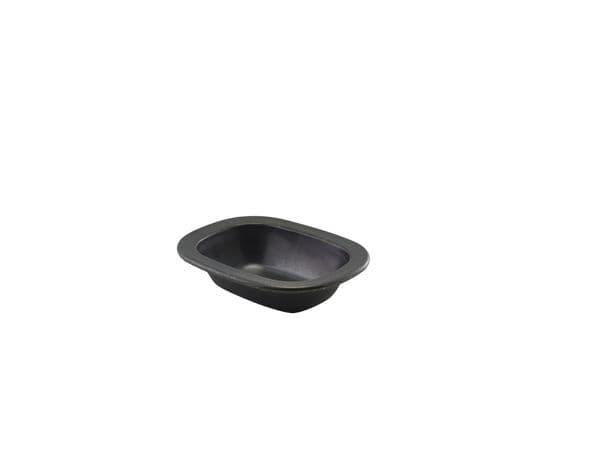 GenWare Black Vintage Steel Pie Dish 16cm Box Of 12