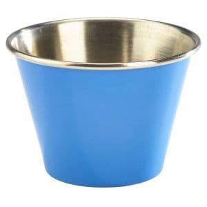 GenWare Blue Stainless Steel Ramekin 71ml/ 2.5oz Box Of 24