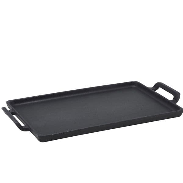 GenWare Cast Iron Rectangular Platter 28 x 20cm