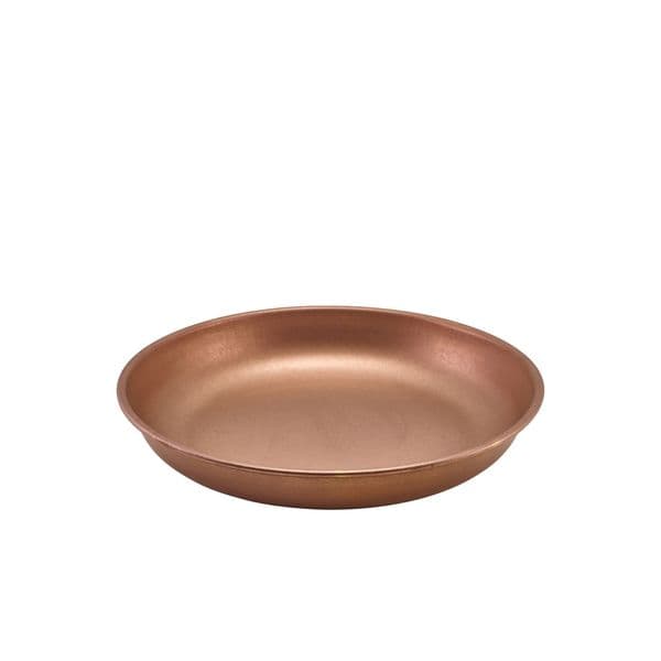 GenWare Copper Vintage Steel Coupe Plate 20cm Box Of 12