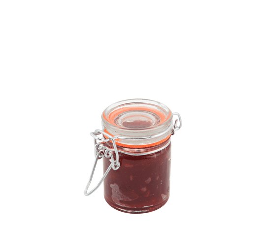 Genware Glass Terrine Jar 50ml 6.3 x 4.5cm Box Of 24