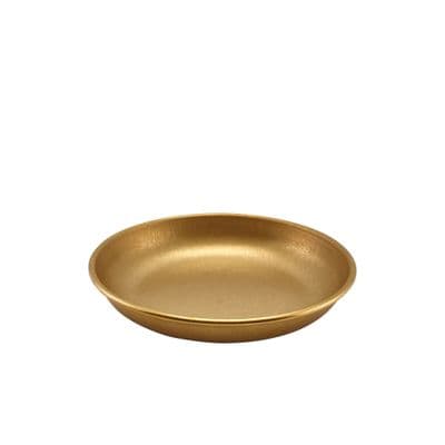 GenWare Gold Vintage Steel Coupe Plate 20cm Box Of 12