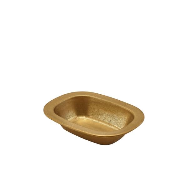 GenWare Gold Vintage Steel Pie Dish 16cm Box Of 12
