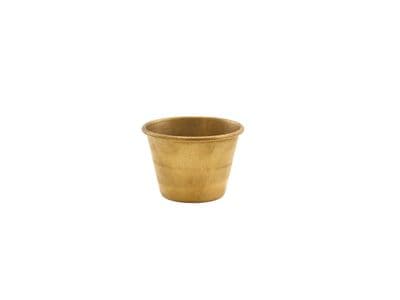 GenWare Gold Vintage Steel Ramekin 71ml/ 2.5oz Box Of 24