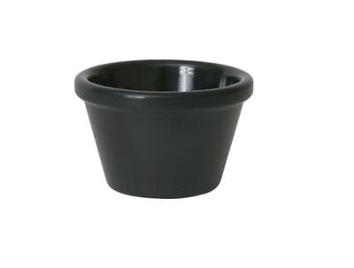 GenWare Melamine Black Smooth Ramekin 43ml/ 1.5oz Box Of 24