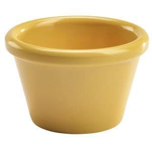 GenWare Melamine Yellow Smooth Ramekin 85ml/ 3oz Box Of 24