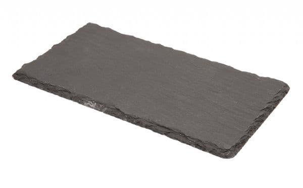 Genware Natural Edge Slate Platter 30 X 20cm Box Of 6