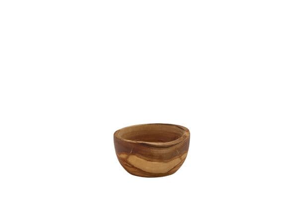 GenWare Olive Wood Rustic Dip Pot 5cl/ 1.75oz Box Of 12